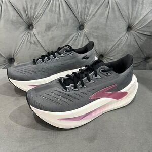 Brooks Glycerin Max 2 Running Shoes Women Size 9 Grey Coconut Metallic Athletic